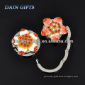 Zinc alloy with polish enamel bag hangers